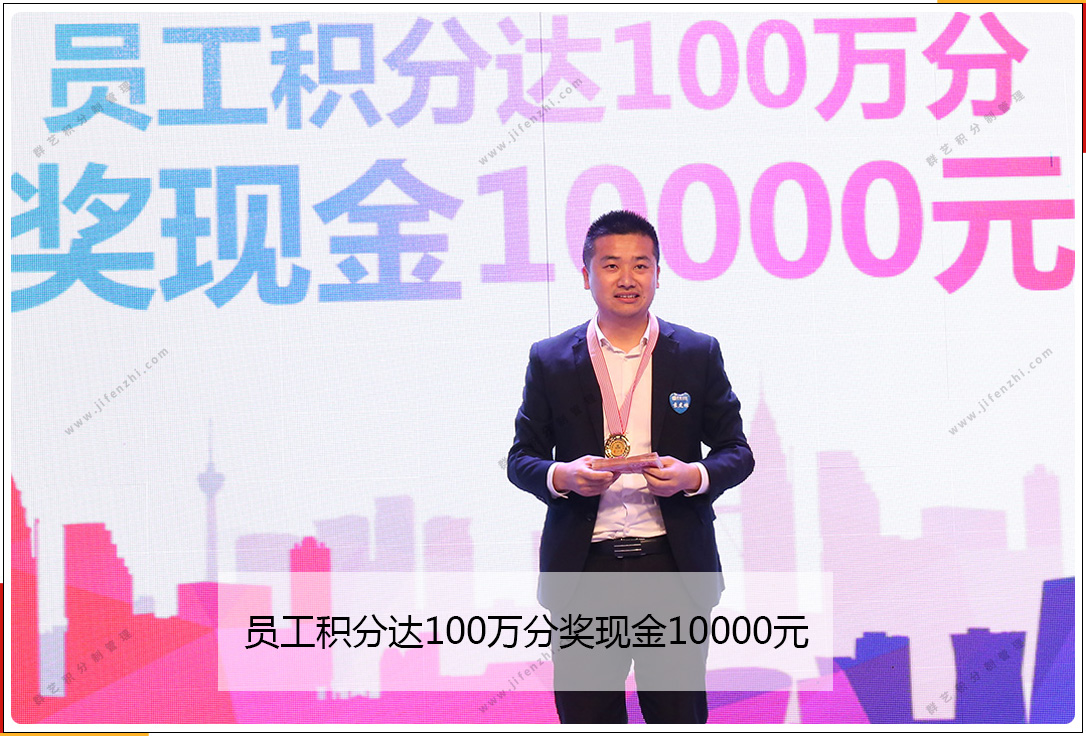 第214期湖北群艺员工积分达100万分奖励现金10000元